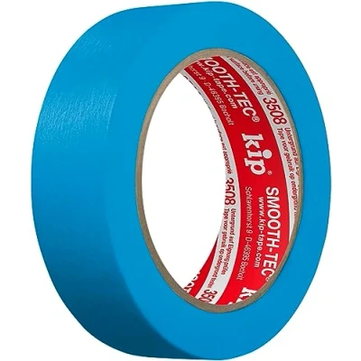 Abbildung von Kip 3508 29 Malerkrepp: 30mm x 50m Präzise Kanten für Profis Innen &amp; Außen Maler Lackierer