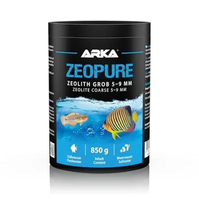 Abbildung von MICROBE LIFT Zeopure Premium Zeolith Filtermedium, hilft bei Algen, Giftstoffen und Schwermetallen im Aquarium, 1000ml