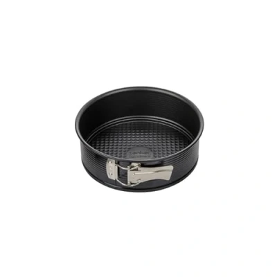 Abbildung von Zenker 6500 Springform Ø 20 cm Premium Backform mit Antihaftbeschichtung, Stabil &amp; Hitzebeständig, 5 Jahre Garantie, Schwarz Metallic