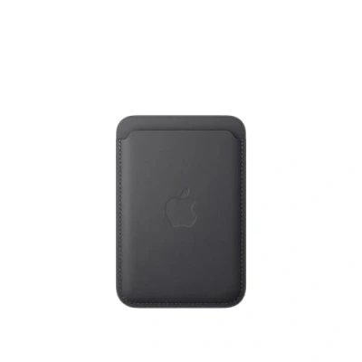Abbildung von Apple MagSafe Finewoven Karteninhaber iPhone Schwarz