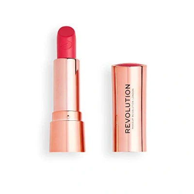 Abbildung von Makeup Revolution Satin KISS Lipstick Lippenstift, Damen, Größe: 3.5 g, Cutie