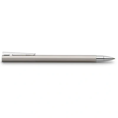 Abbildung von FABER CASTELL 342104 Tintenroller Neo Slim Edelstahl, silber matt