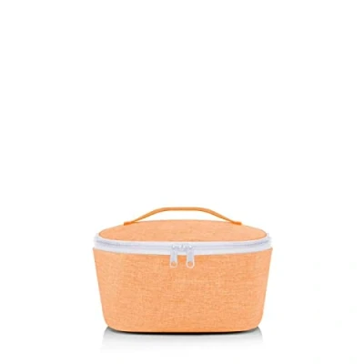 Abbildung von reisenthel coolerbag S Pocket Kühltasche mit Obermaterial aus recycelten PET Flaschen Ideal für das Mittagessen unterwegs, Couleur:Twist apricot