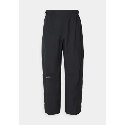 Abbildung von Berghaus Herren Hillwalker Hose, Langlebige, Bequeme Regenhose Atmungsaktive Wasserdichte Gore Tex Wanderhose, Schwarz, M Kurz 29 Zoll EU