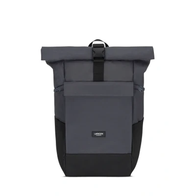 Abbildung von Larkson NO 4 Large Rolltop Tagesrucksack, Größe: One Size, Schwarz grau