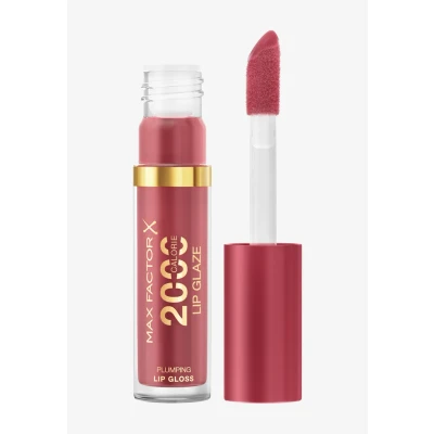 Abbildung von Max Factor 2000 Calorie Lip Glaze, farbiges Hochglanz Lipgloss mit Volumen Effekt, Nährstoffkomplex Hyaluron und Squalan, vegan, Fb. 105 Berry Sorbet, 4.4ml