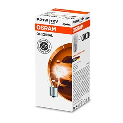Abbildung von Osram 7506.TP Original Blinklichtlampe P21W, 7506, 12V, 10er Faltschachtel Autolampe Richtungsanzeiger Signallampe,Leuchte Birne