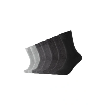 Abbildung von camano Comfort IN BOX 7 PACK Socken, Damen, Größe: 39 42, Dark grey mix