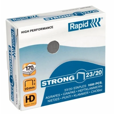 Abbildung von Rapid Heftklammern (23/20 mm, Strong, verzinkt) 1000 Stück