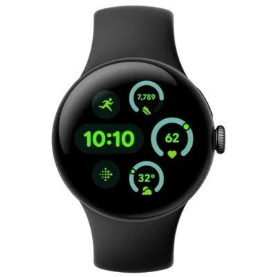 Abbildung von Google Pixel Watch 3 41mm Schwarz (Schwarzes Armband)