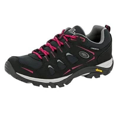 Abbildung von Brütting MOUNT FRAKES LOW Damen Trekking &amp; Wanderhalbschuhe, Schwarz/ Pink, 38 EU