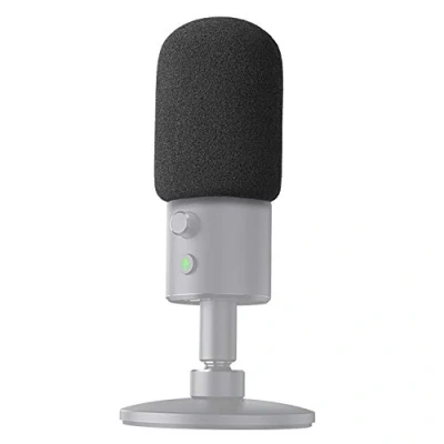 Abbildung von YOUSHARES Seiren X Windschutz Schaumstoff Popschutz Mikrofon Foam Windscreen Pop Filter für Razer Streaming Microphone