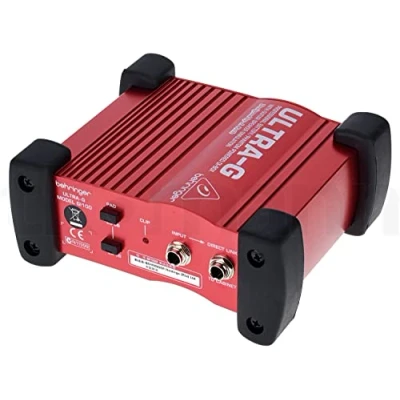 Abbildung von Behringer ULTRA G GI100 Professionelle batterie /phantomgespeiste DI Box mit Gitarren Lautsprecher Emulation