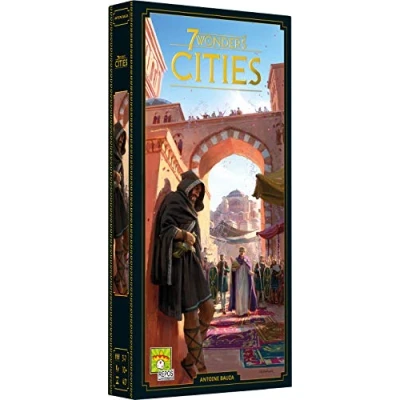 Abbildung von Repos Production 7 Wonders Erweiterung Cities 2020 Gesellschaftsspiel ab 10 Jahren 3 Spieler