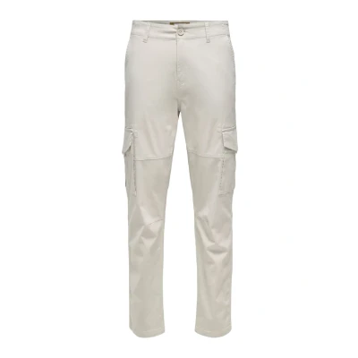 Abbildung von Only &amp; Sons Onsdean LIFE TAP Cargohose, Herren, Größe: 30x34, Crockery