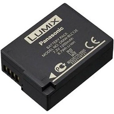 Abbildung von Panasonic LUMIX DMW BLC12E Li Ionen Akku 7,2V, 1200 mAh (geeignet für GH2, G5, FZ200, GX8, G70, FZ1000, FZ300, FZ200)