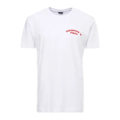 Abbildung von Mister Tee Herren T Shirt Giuseppes Pizzeria Tee, Farbe white, Größe L