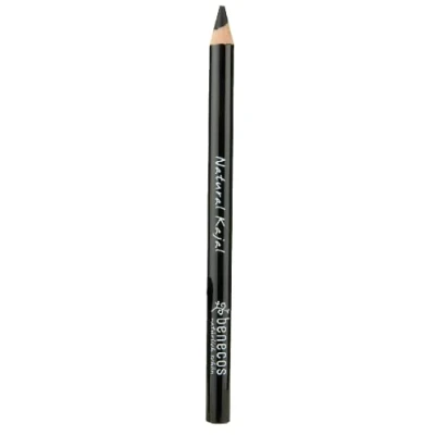 Abbildung von benecos Naturkosmetik Kajalstift vegan talkfrei schwarz 1,13g