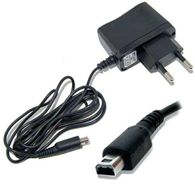 Abbildung von CABLEPELADO USB Ladegerät kompatibel mit Konsolen 3DS/3DS XL/2DS/2DS XL/DSi/DSi XL/New 3DS Netzteil AC Schwarz
