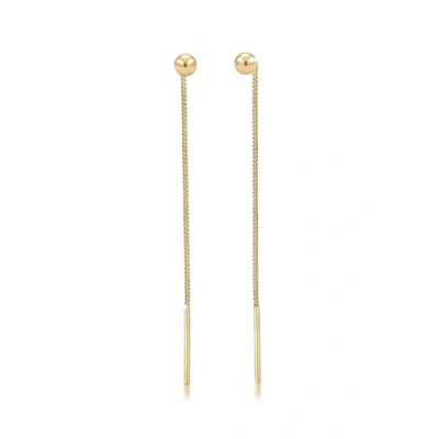 Abbildung von Elli Classic Ohrringe goldcoloured, Damen, Größe: One Size, Gold coloured