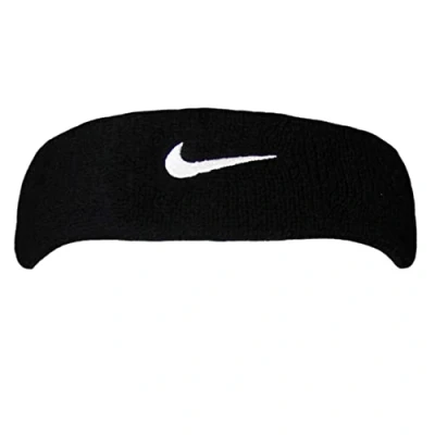 Abbildung von Nike Unisex Erwachsene Swoosh Headband/Stirnband, Schwarz (Black/White), Einheitsgröße