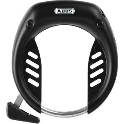 Abbildung von ABUS Rahmenschloss Tectic 496 NR Schlüssel abziehbar bei geöffnetem Schloss Fahrradschloss Sicherheitslevel 6, Schwarz