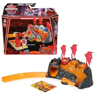 Abbildung von Bakugan 3.0 Training Set, Trainingslandschaft mit individuell zusammenstellbarer Actionfigur und Sammelkarten, unterschiedliche Varianten, für Kinder ab 6 Jahren