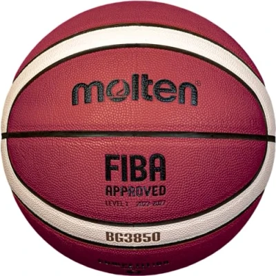 Abbildung von Molten Basketball B7G3850, TOP Trainingsball, Synthetik Leder, 12 Felder, Größe 7