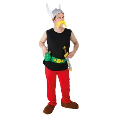 Abbildung von Chaks Kostüm Asterix 9 teilig.