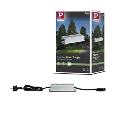 Abbildung von Paulmann 988.49 Outdoor Plug &amp; Shine Power Supply IP44 230/24V DC 75W 98849 Trafo Transformator Aussenleuchten