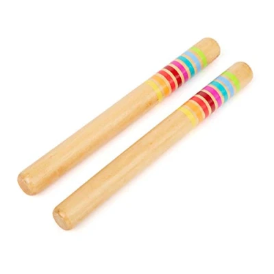 Abbildung von small foot Klangstäbe &quot;Sound&quot; aus Holz, Musikinstrument für Kinder, Rhythmus und Taktgefühl, ab 3 Jahren, 11496