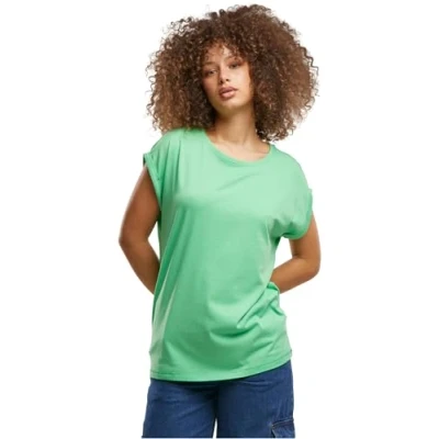 Abbildung von Urban Classics Extended Shoulder Tshirt basic, Damen, Größe: XXL, Ghostgreen