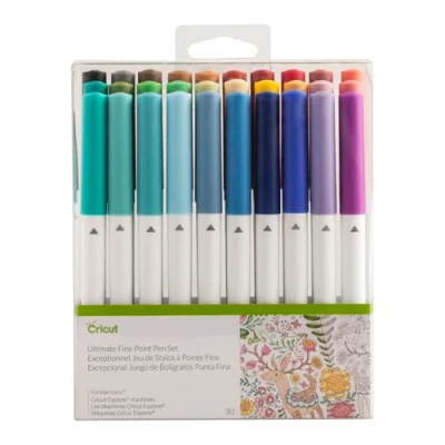 Abbildung von Cricut 2004060 Pens Ultimate feine Spitze Stiften (1 Packung mit 30 Stiften) , Stück (1er Pack)