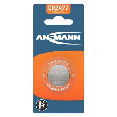 Abbildung von ANSMANN 1516 0010 Knofpzelle Batterie Lithium CR 2477 3V