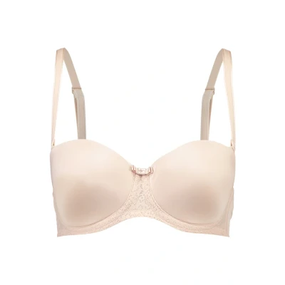 Abbildung von Triumph Beauty FULL Essential trägerloser/variabler BH, Damen, Größe: 90C, Nude beige