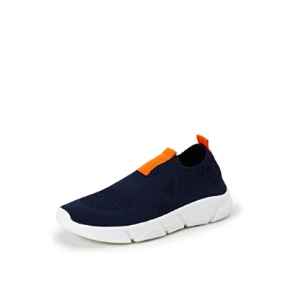 Abbildung von Geox Jungen J Aril Boy Sneakers, Navy Orange, 32 EU