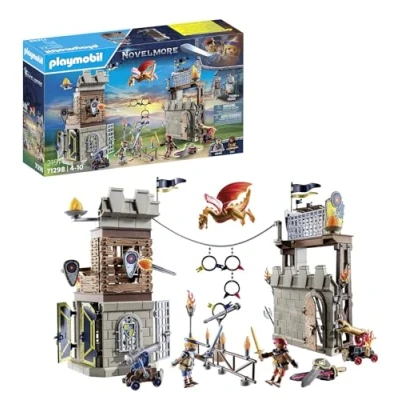 Abbildung von PLAYMOBIL 71298 Tournament Arena Ritter Novelmore Spielzeug, Mehrfarbig, One Size