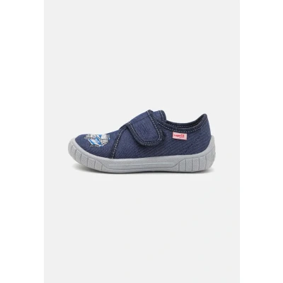 Abbildung von Superfit BILL Hausschuh für Kinder, Größe: 34, Blau/grau Schuhe