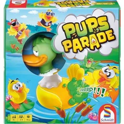 Abbildung von Schmidt Spiele 40665 Pupsparade, Kinderspiel, Actionspiel ab 4 Jahren