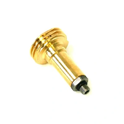 Abbildung von Drehmeister Acme Tankadapter lang mit M10 (10 mm x 1,5 mm) Stahlanschluss Adapter für Autogasfahrzeuge LPG Autogas