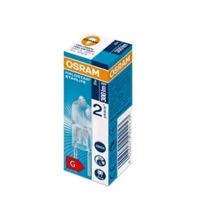 Abbildung von Osram Halogenlampe Halostar Starlite 64427s GY6,35 12V 20W 290lm 22kWh/1000h