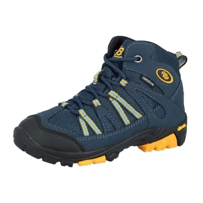 Abbildung von Brütting Unisex Kinder Ohio High Cross Laufschuh, marine/orange, 36 EU