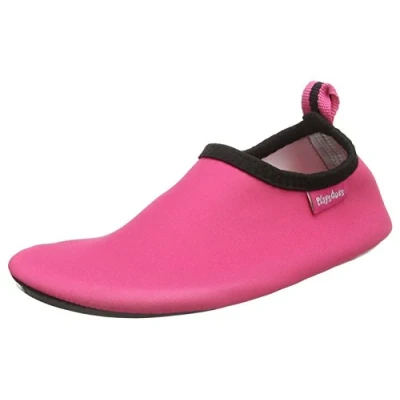 Abbildung von Playshoes Barfuß Badeslipper Aqua Schuhe, Pink, 24/25 EU