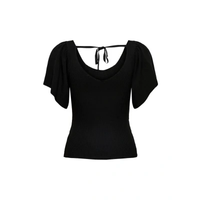 Abbildung von ONLY Onlleelo BACK Tshirt print, Damen, Größe: XS, Black