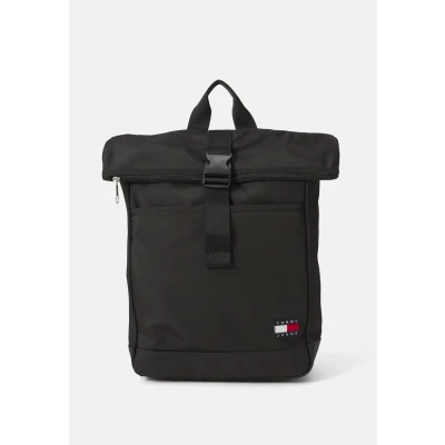 Abbildung von Tommy Jeans Daily Rolltop Backpack Tagesrucksack, Herren, Größe: One Size, Black
