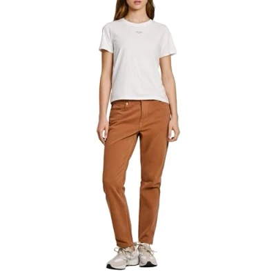 Abbildung von Pepe Jeans Tapered Fit, Damen, Größe: 29x30, Nut brown
