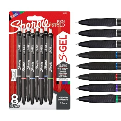 Abbildung von SHARPIE GEL 0.7MM ASST BL8 PEA
