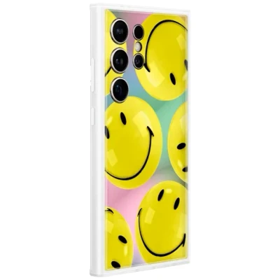 Abbildung von Samsung Flipsuit TPU Back Cover Gelb Galaxy S24 Ultra