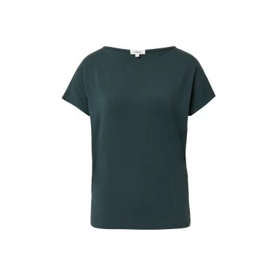 Abbildung von s.Oliver ÜBERSCHNITTENEN Schultern Tshirt basic, Damen, Größe: 36, Petrol