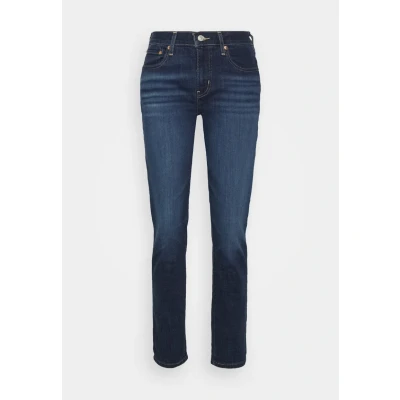 Abbildung von Levi&#039;s MID RISE Boyfriend Jeans Slim Fit, Damen, Größe: 27x30, Stone blue denim